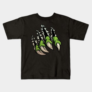 Monster claws scratching Kids T-Shirt